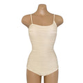 Bodycon Bikini One-Piece Swimwear for Women, Triangular Cutout Design