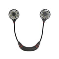Rechargeable Hands-Free Neck Hanging Sports 3 Gears Fan Wearable Portable USB Flexible Rechargeable Neckband Mini Desk Fan Air