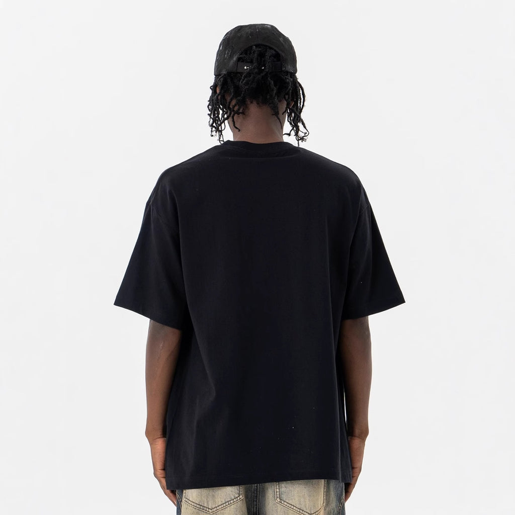 Men's Clothing Trend Print Casual Short Sleeve T-Shirt for Men and Women