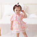 Baby Girls Summer Dress Floral Princess Dressfor Toddlers and Children Spring Autumn Skirt