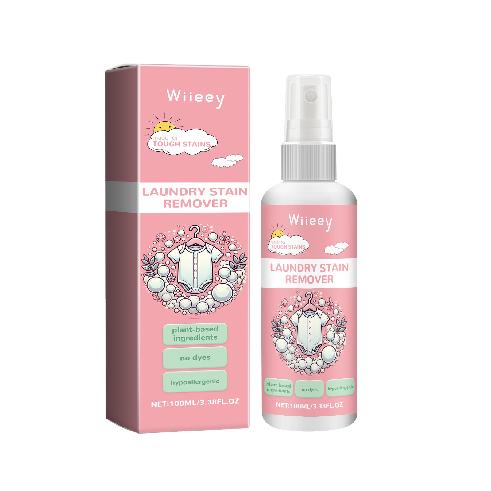 Baby Clothes Detergent Mild Formula Soft Detergent For Deep Cleaning Baby Clothes