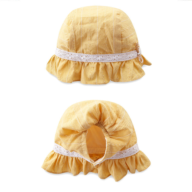 Spring and Autumn New Baby Girls' Triangular Romper with Hood, Two-Piece Set, Crawling Suit, Outdoor Wear