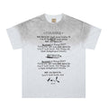Printed Letter Graphic Short Sleeve T-Shirt Men's Summer INS Trendy European and American Loose Casual Round Neck Three-Quarter Sleeve Tee