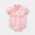Baby Girl Romper Summer Infant Triangular Bodysuit One-Piece Crawling Suit Summer Clothing