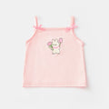 Baby Thin Strap Top for Girls, Summer New Style, Cute Princess Cotton Shirt
