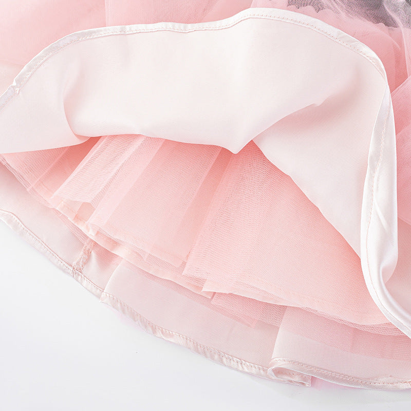 Baby Princess Dress Tulle Dress Birthday Outfit for Toddler Girl Summer Dress Children's Clothing