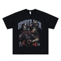 Men's Clothing Trend Print Casual Short Sleeve T-Shirt for Men and Women