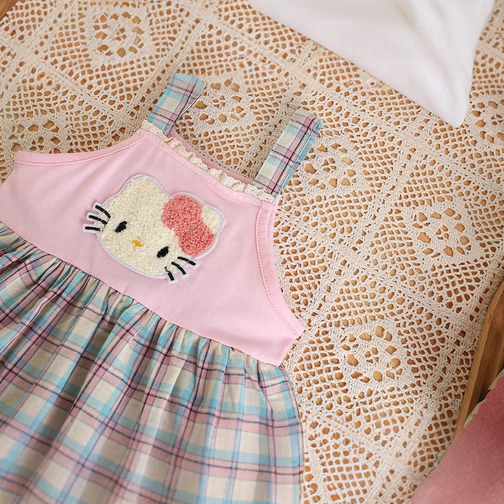 Summer Strap Romper Dress for Baby Girls, Newborn Summer Clothing, Princess Style Bodysuit for 100-Day and First Birthday Celebration