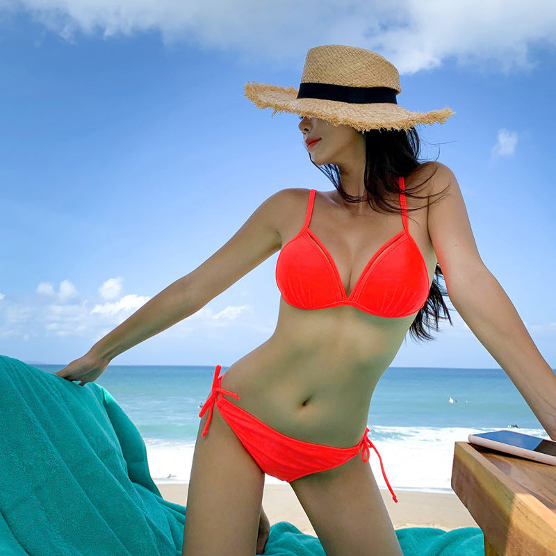 Triangular Backless, Push-Up for Small Breasts